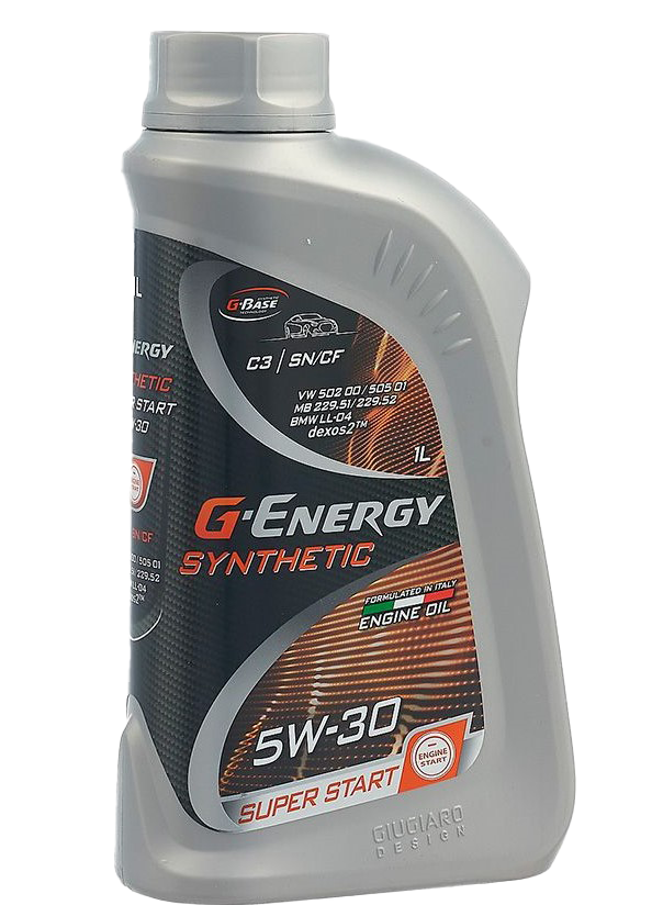 Моторное масло G-Energy Synthetic Active SAE 5W-30, 1л